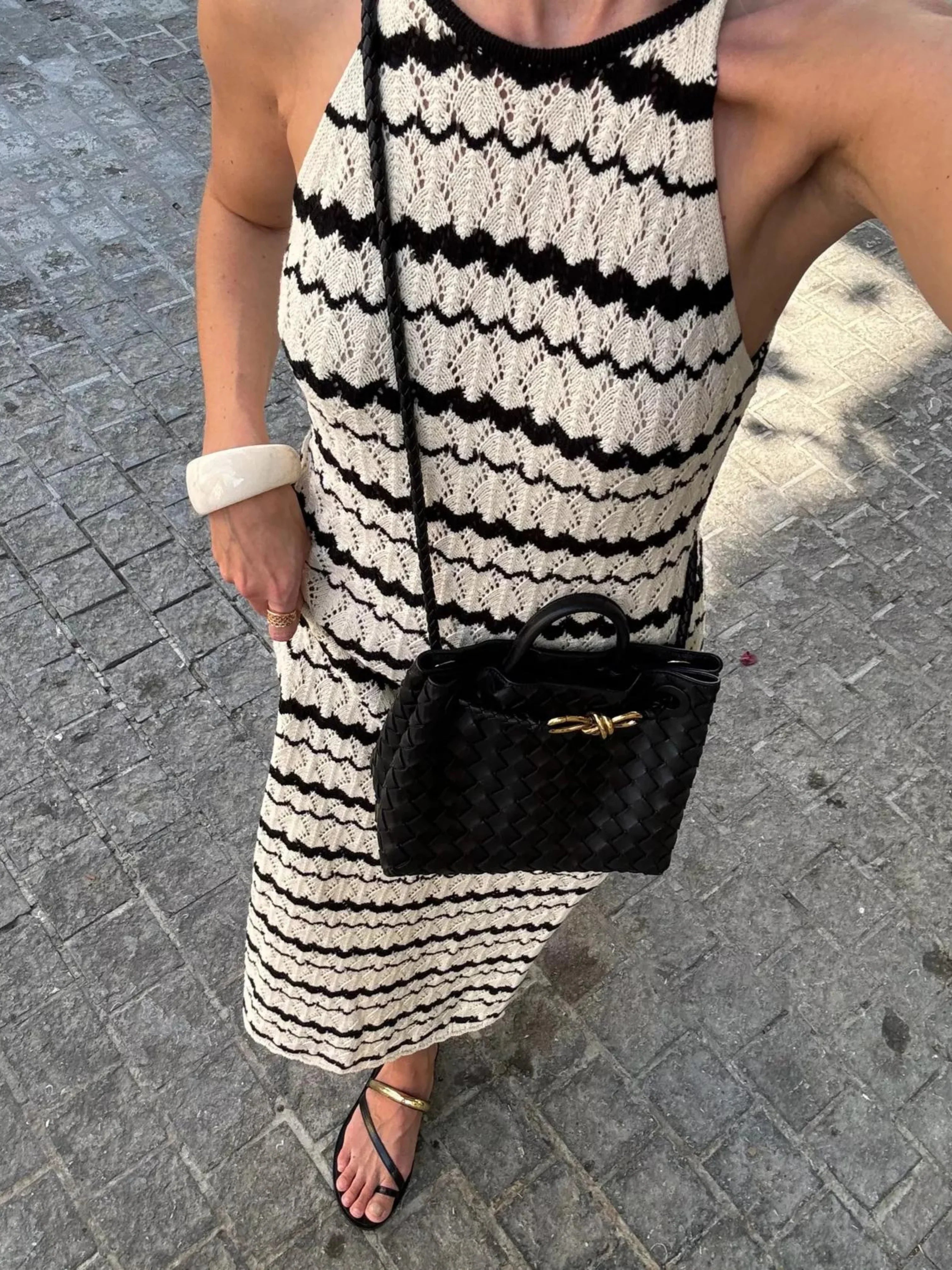 SABRINA WOVEN BAG SMALL
