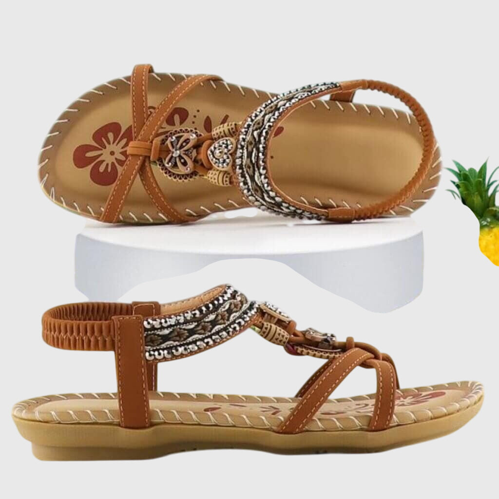 Havana - Sandals with Elastic Band & Soft Platform