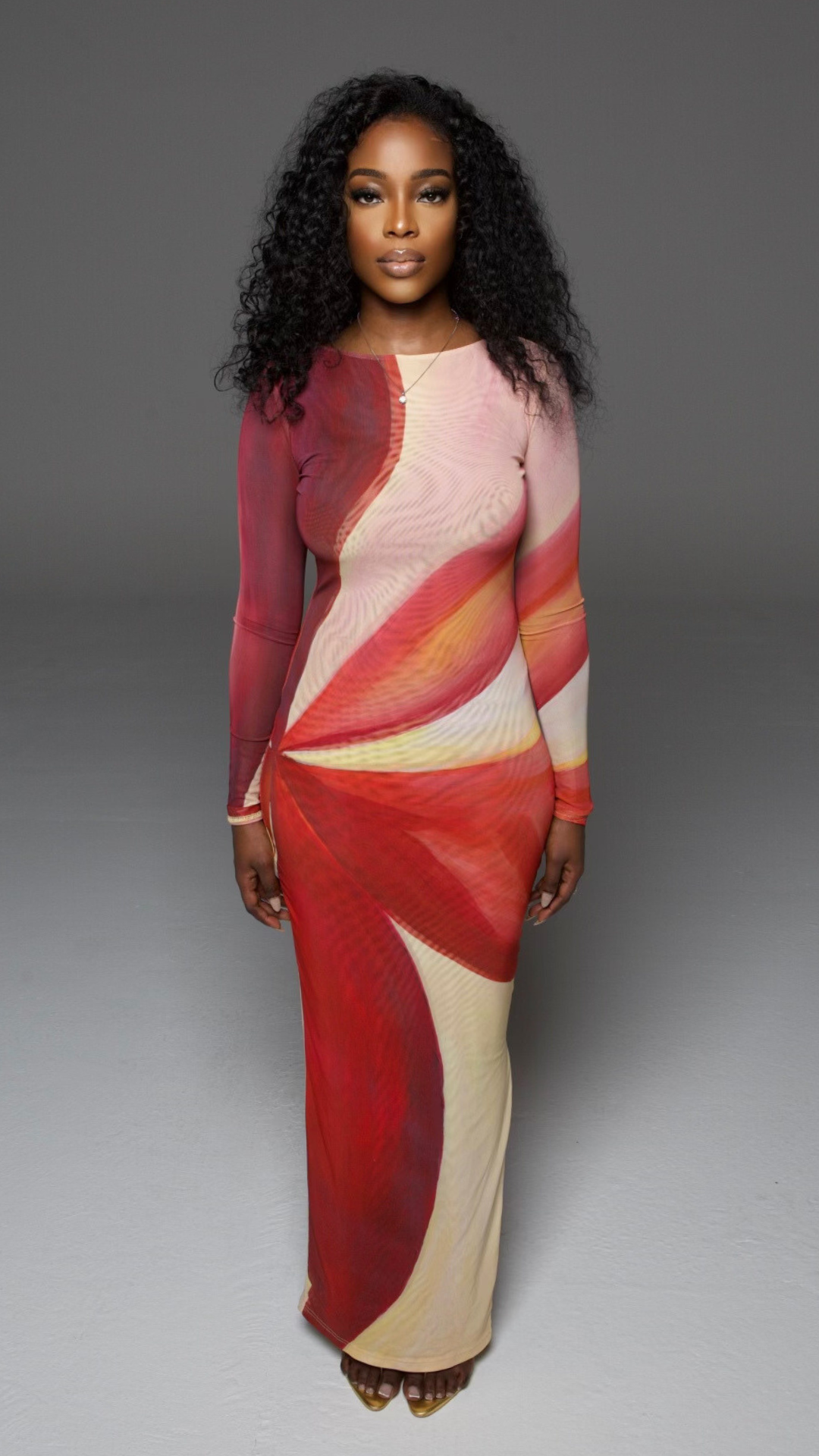 MFLLondon™ | Eternal Flame Maxi Dress