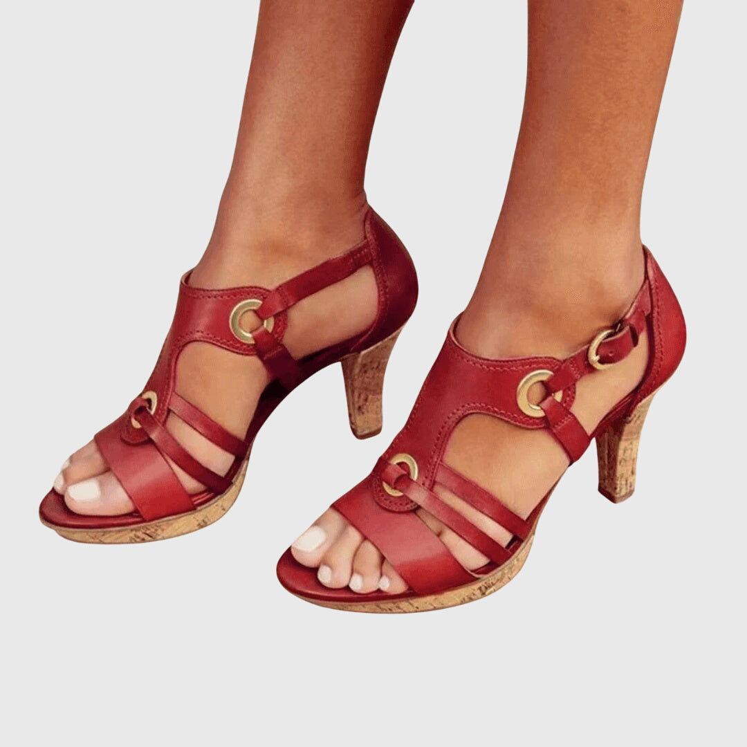 BELLA - Comfortable Heeled Sandals