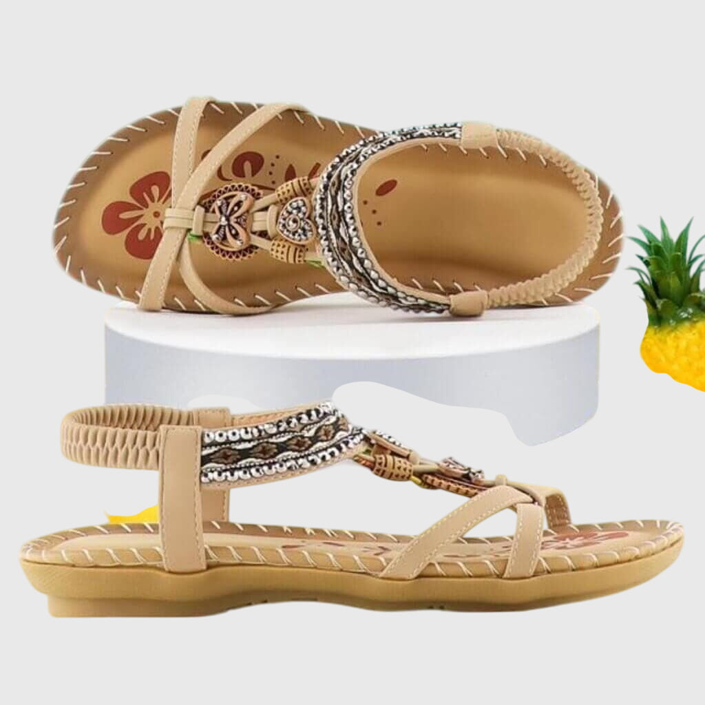 Havana - Sandals with Elastic Band & Soft Platform