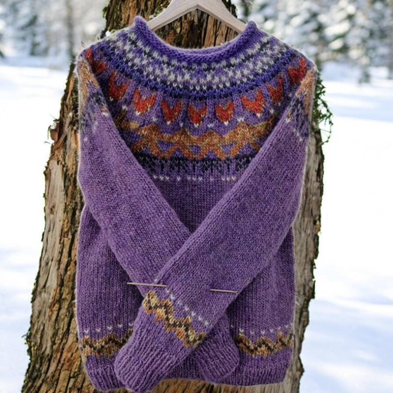 MFLLondon™ | - Vintage Icelandic Jacquard Sweater