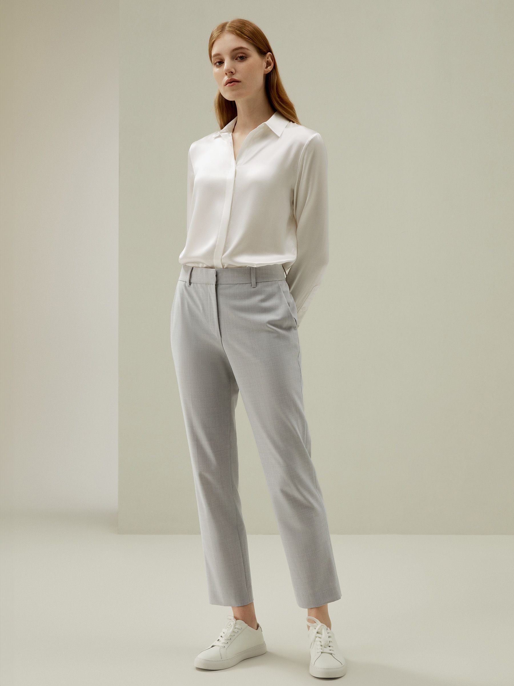 ANAIS SILK BLOUSE SHIRT