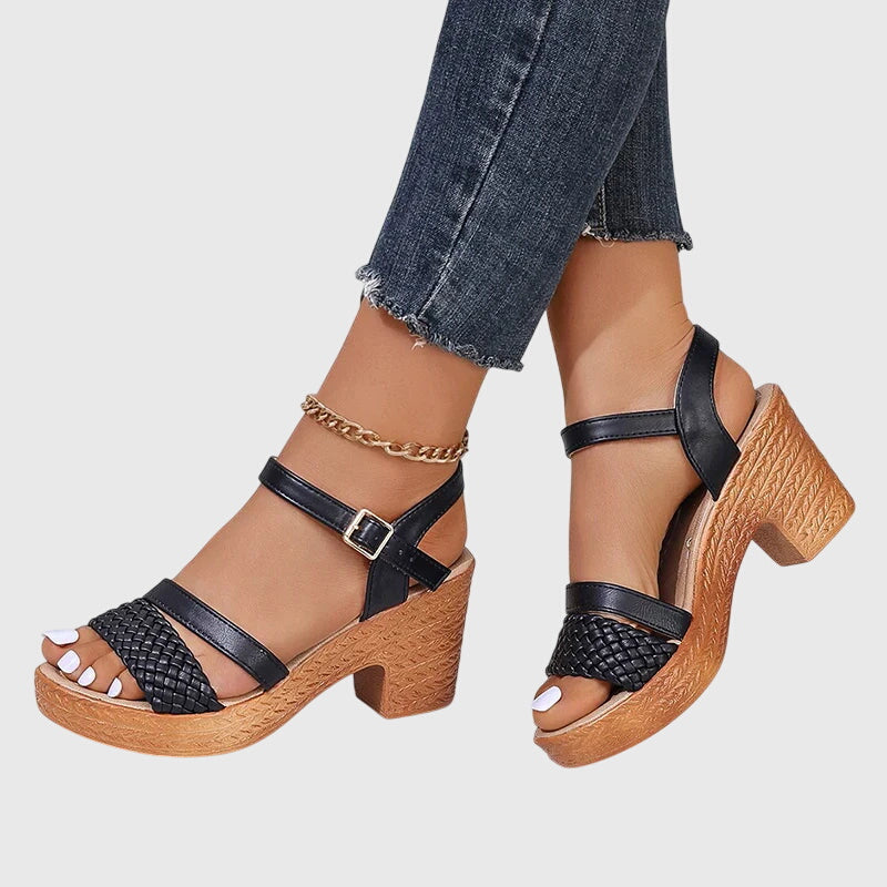 Shira™ - Woven Platform Sandals