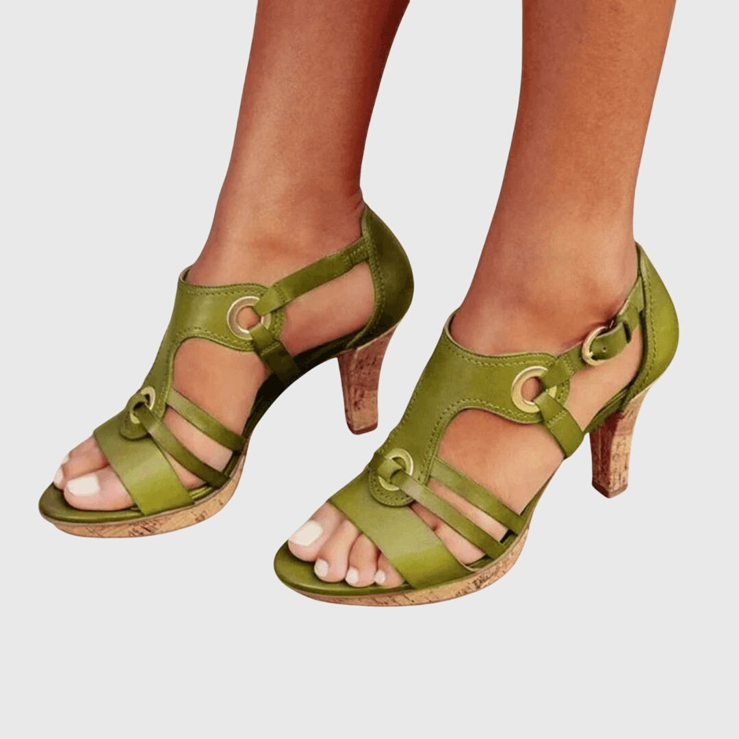 BELLA - Comfortable Heeled Sandals