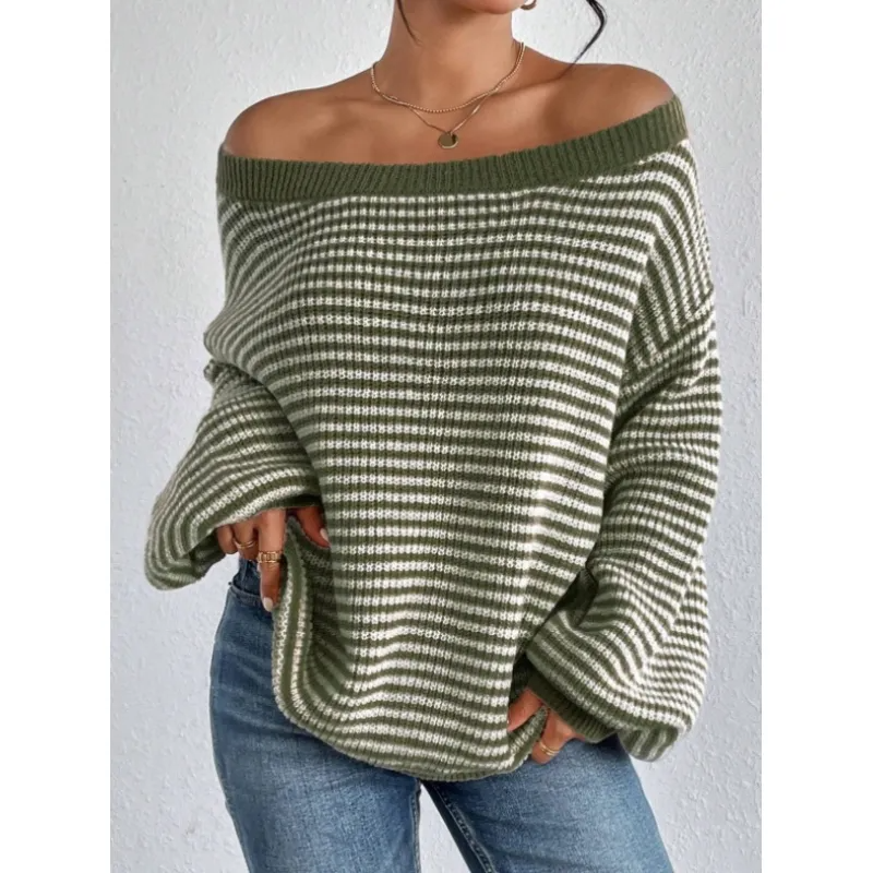 MFLLondon™ | Cozy Striped Knit Sweater