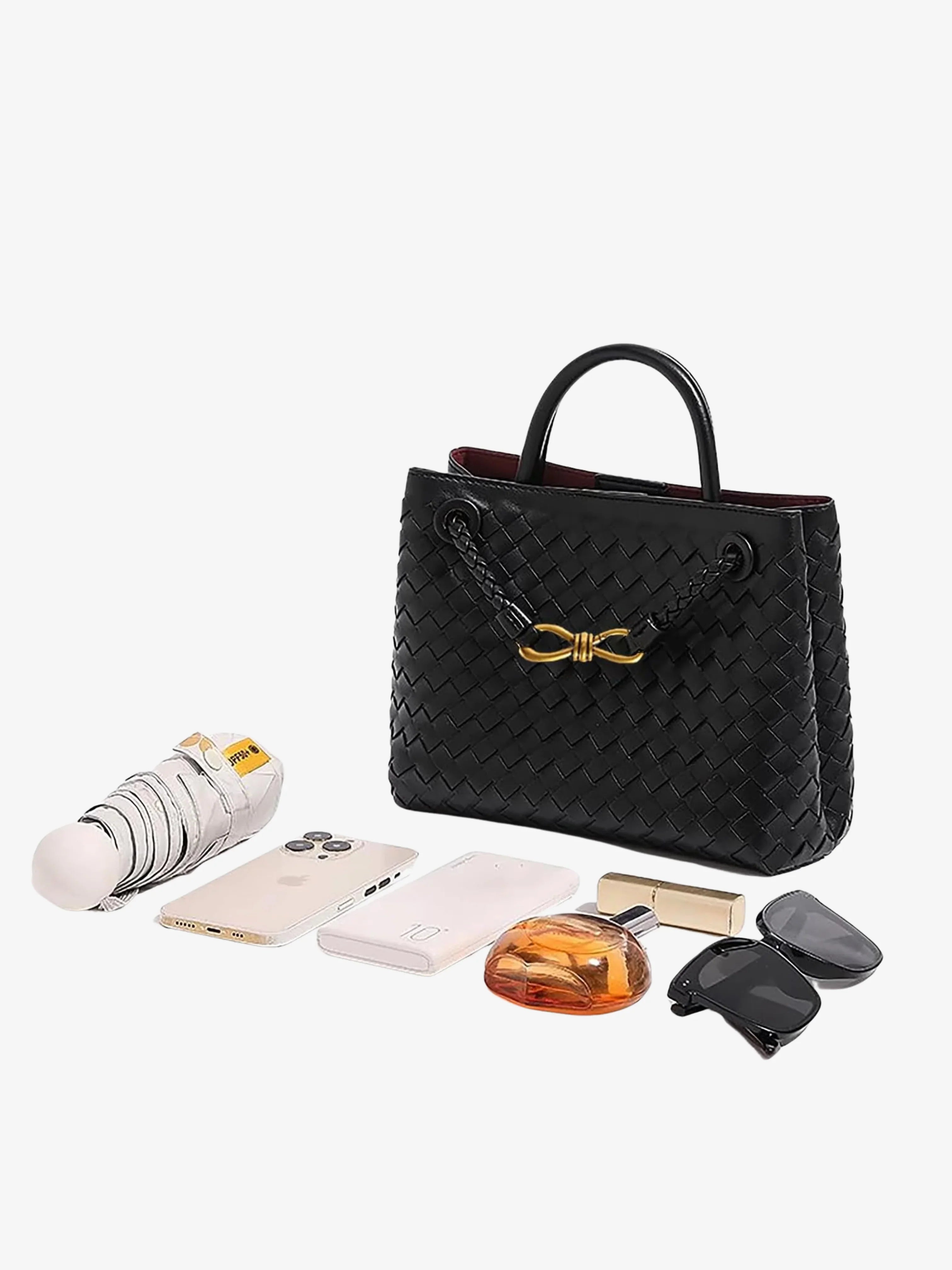 SABRINA WOVEN BAG SMALL