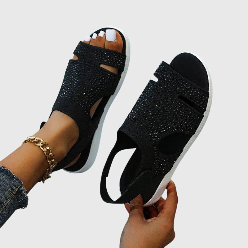 Narcy™ - Sparkling Slip-On Sandals