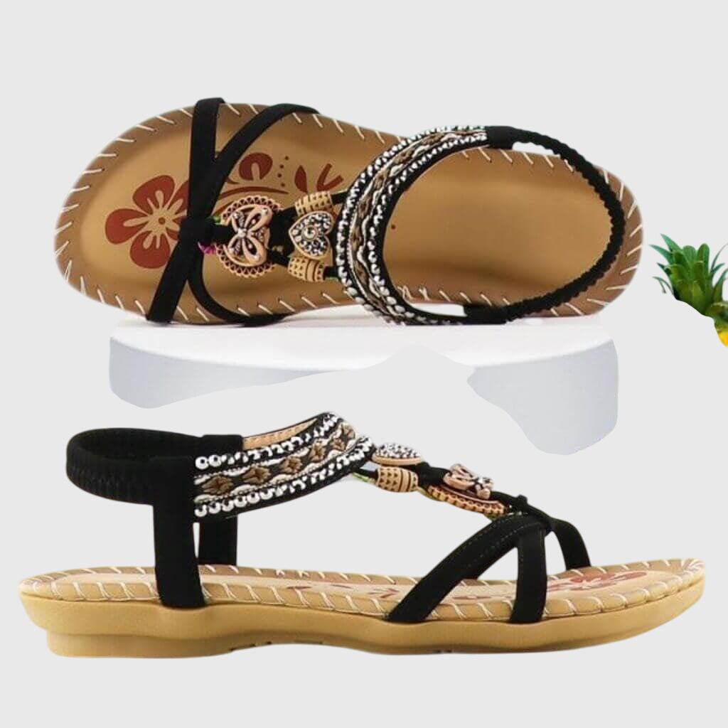 Havana - Sandals with Elastic Band & Soft Platform