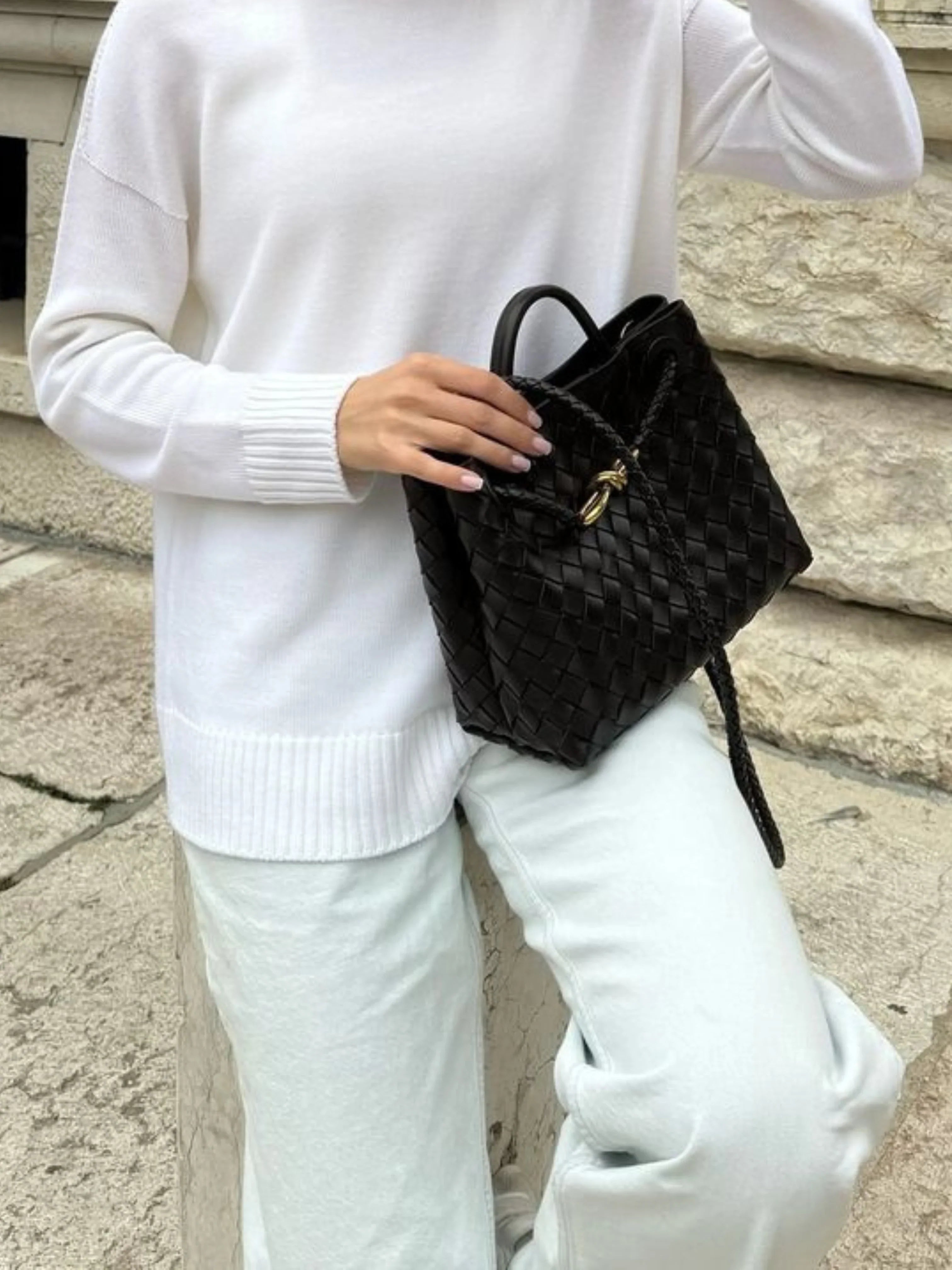 SABRINA WOVEN BAG SMALL