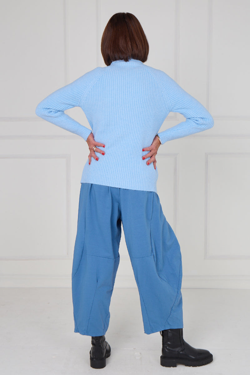 Bottoms | Lilly Balloon Jogger denim blue