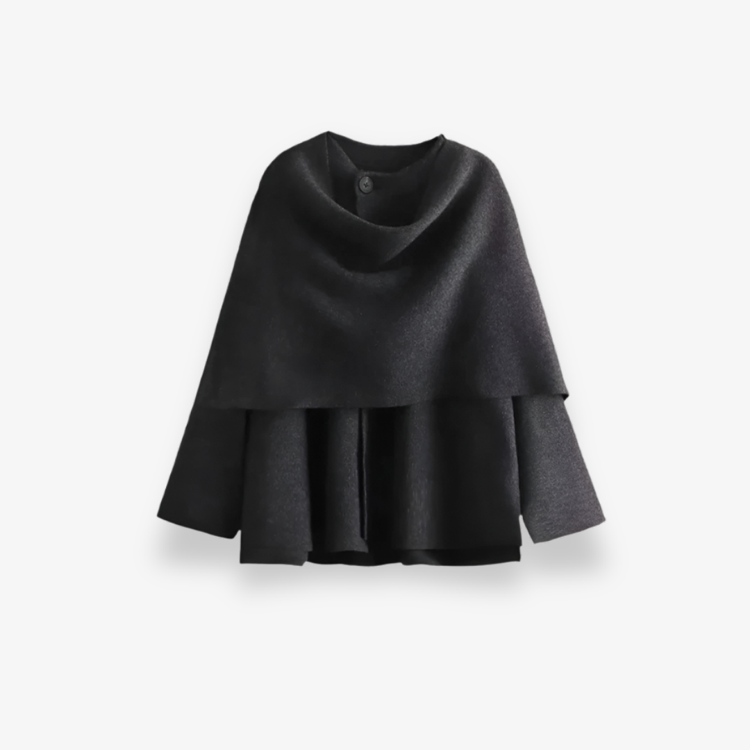 LEINA SCARVED SHORT JACKET