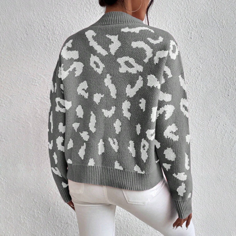 Lya | Bold Leopard Print Sweater