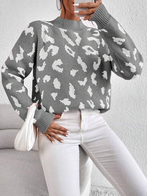 Lya | Bold Leopard Print Sweater