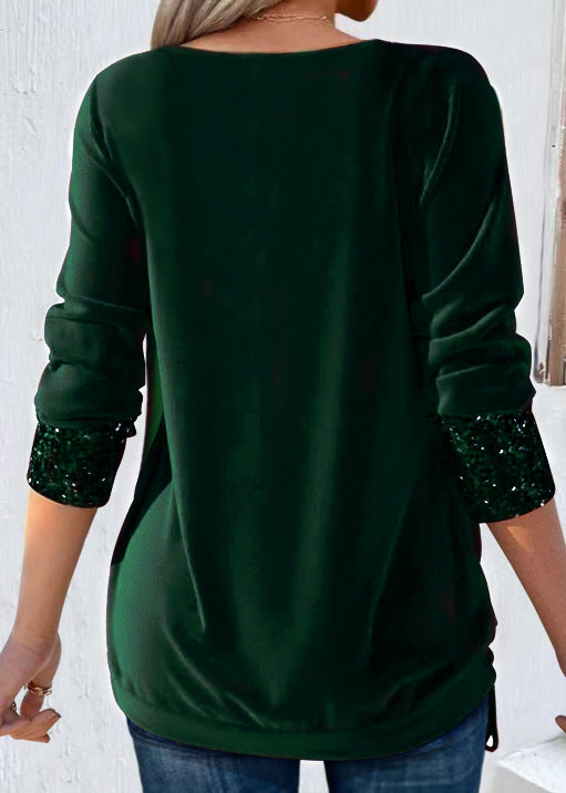 Cora | Stylish Sequin Glitter Top