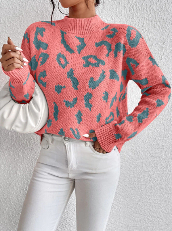 Lya | Bold Leopard Print Sweater
