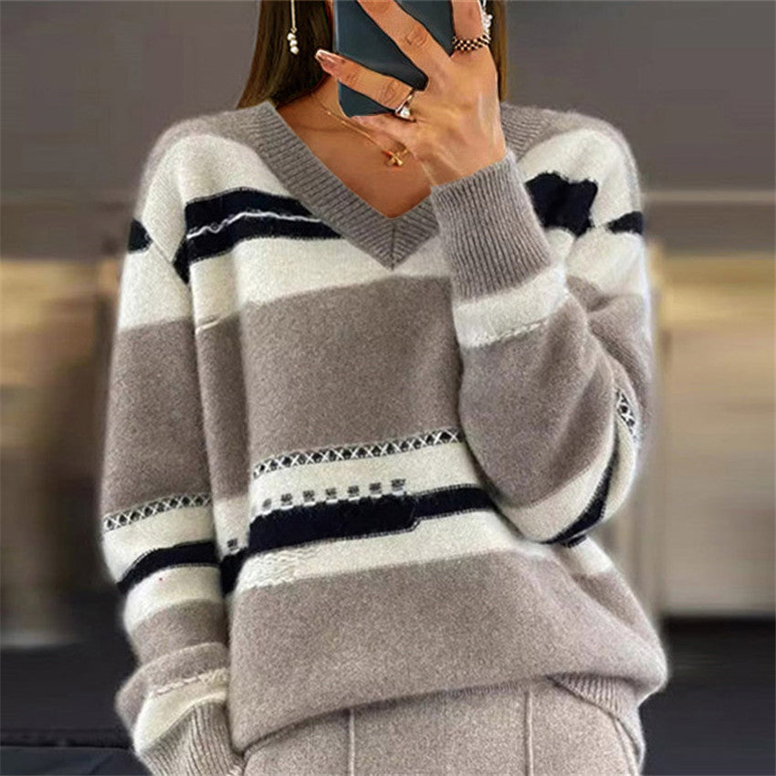 Liv | Timeless Colour Stripe Sweater