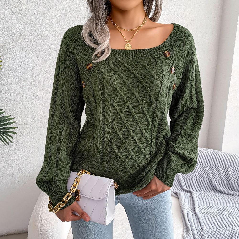 Harlow | Scandinavian Cable Knit Sweater