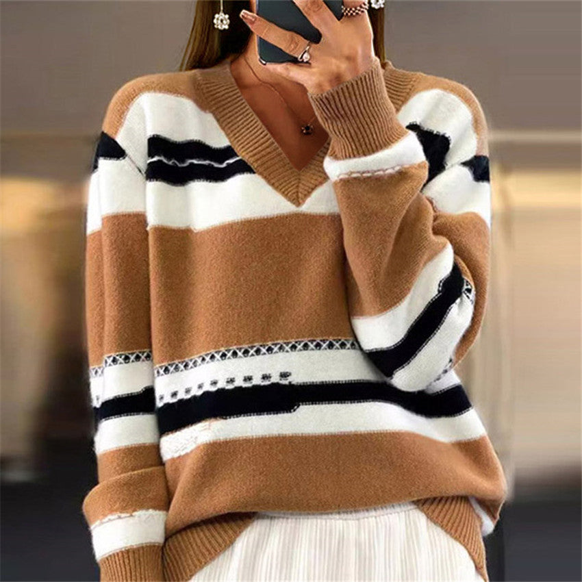 Liv | Timeless Colour Stripe Sweater