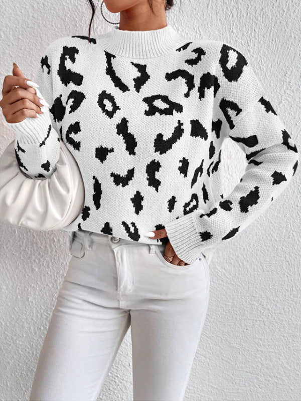 Lya | Bold Leopard Print Sweater