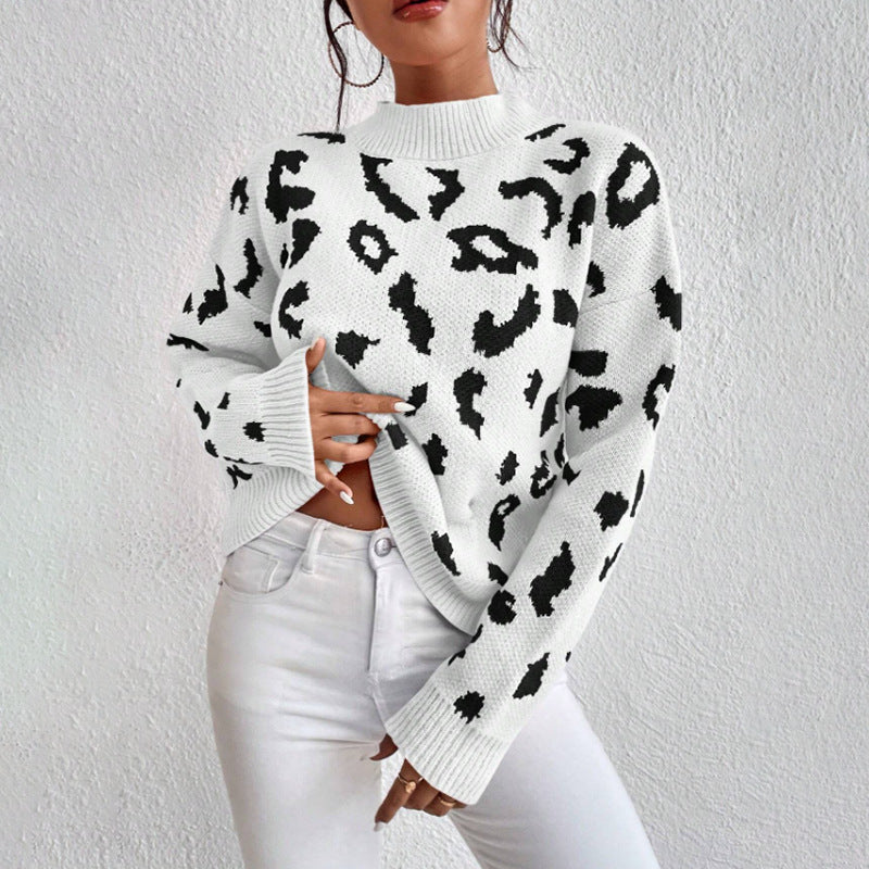 Lya | Bold Leopard Print Sweater