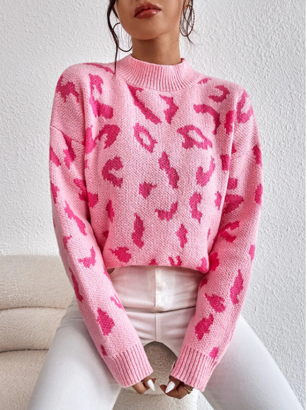 Lya | Bold Leopard Print Sweater
