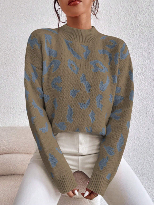 Lya | Bold Leopard Print Sweater