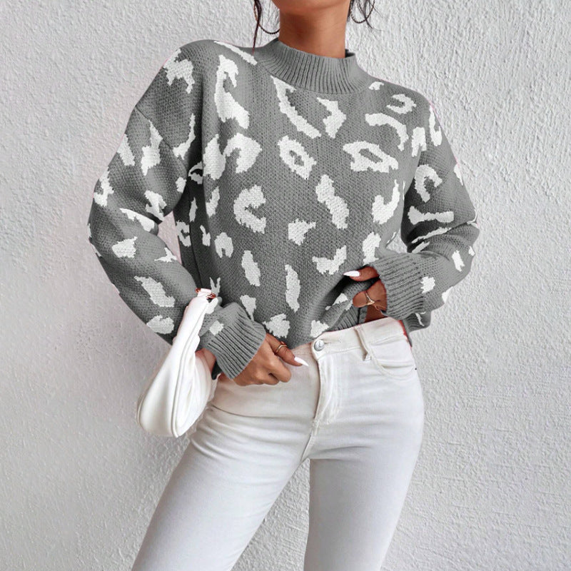 Lya | Bold Leopard Print Sweater