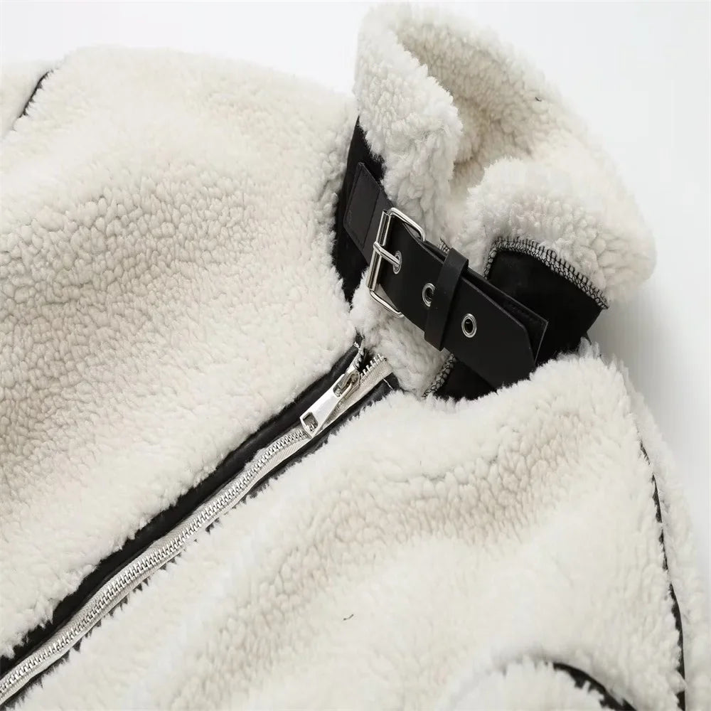 AKILA FLEECE ZIP-UP COAT