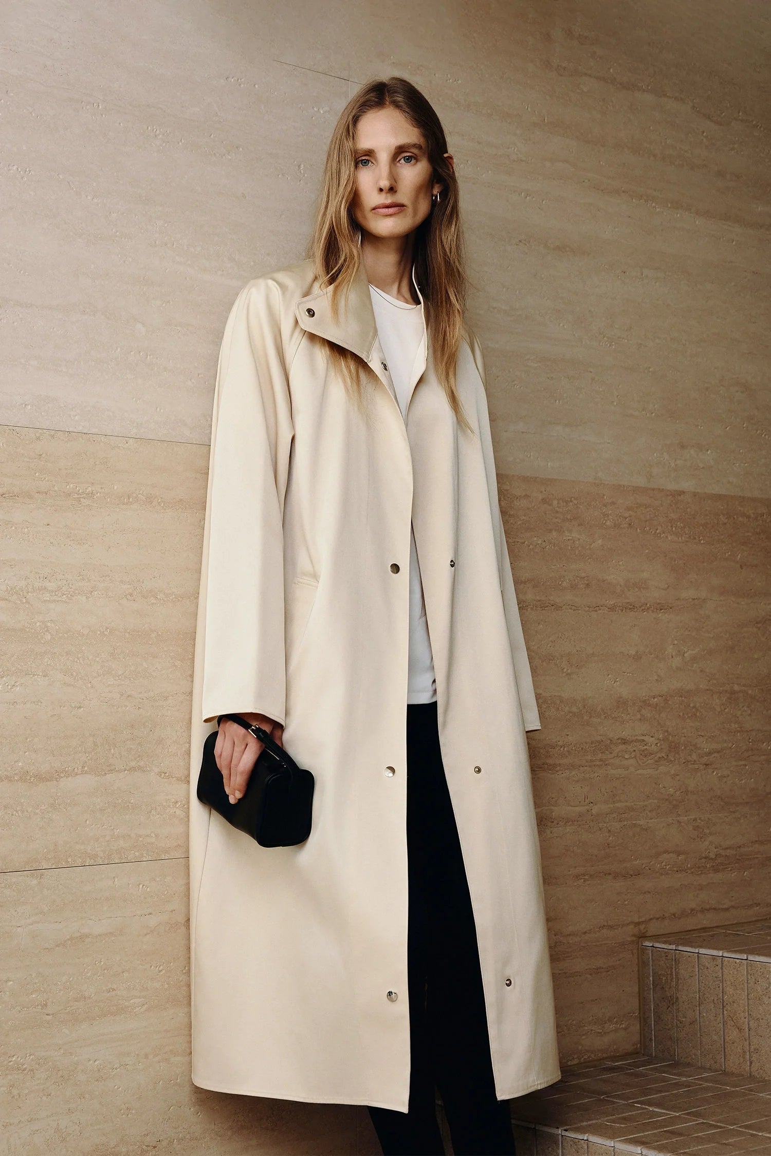 Anne Satin Coat