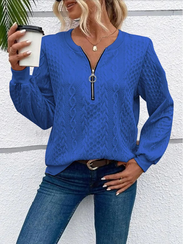 JORDA HALF-ZIP SWEATER