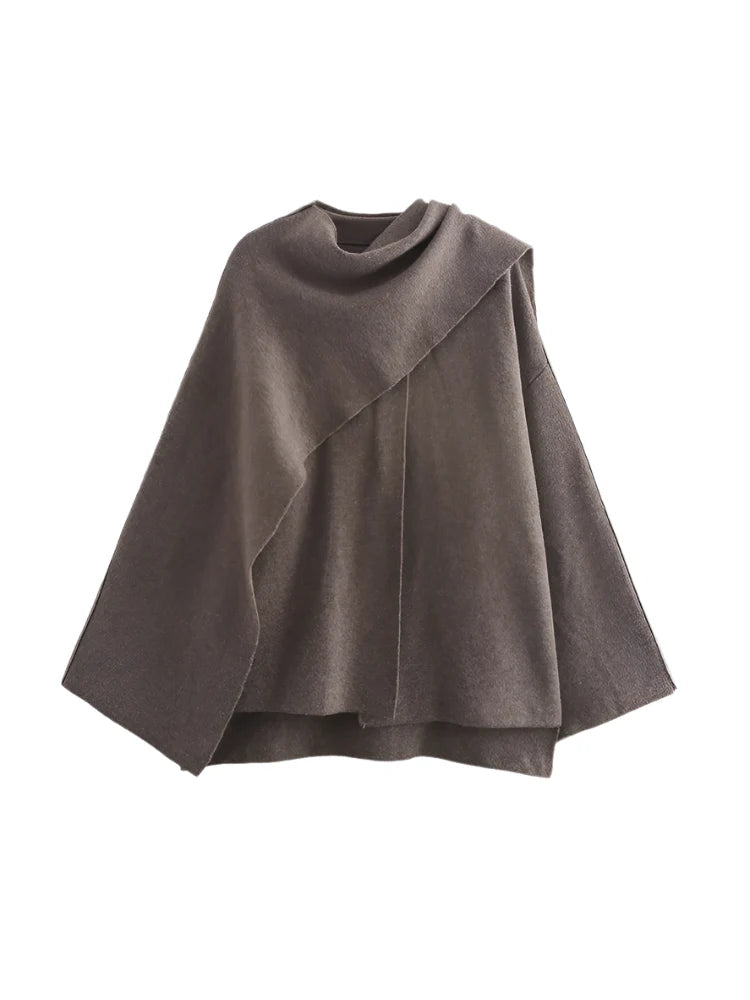 LEINA SCARVED SHORT JACKET