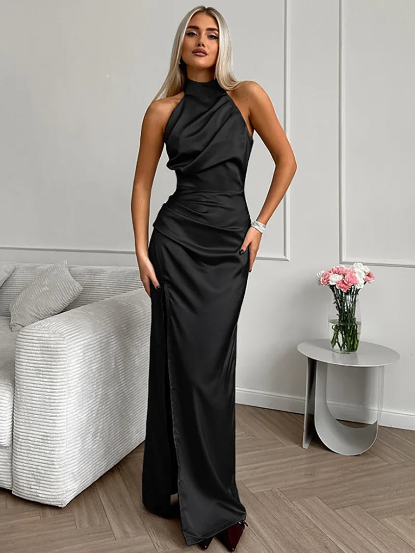 MFLLondon™ | Celeste Satin Dress