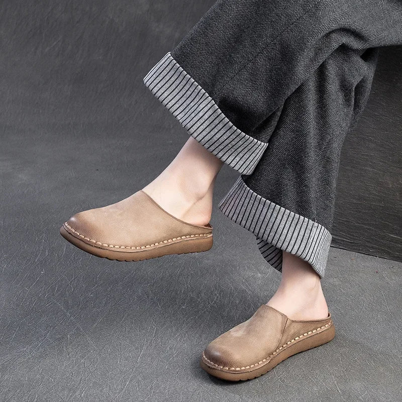 SUEDE SANDAL SLIPPERS