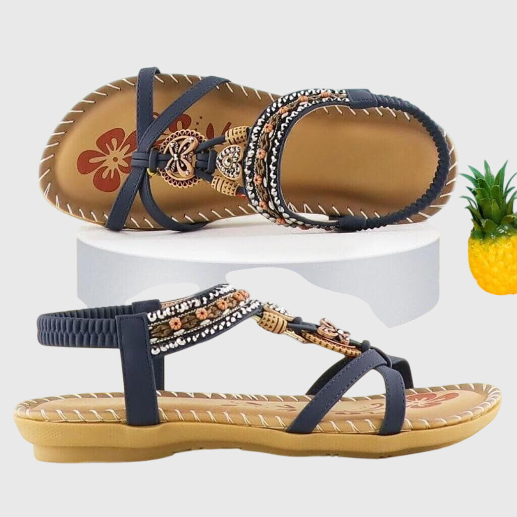 Havana - Sandals with Elastic Band & Soft Platform