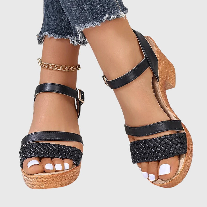 Shira™ - Woven Platform Sandals