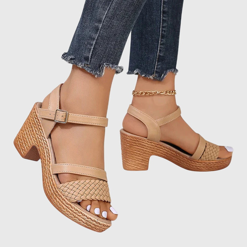 Shira™ - Woven Platform Sandals