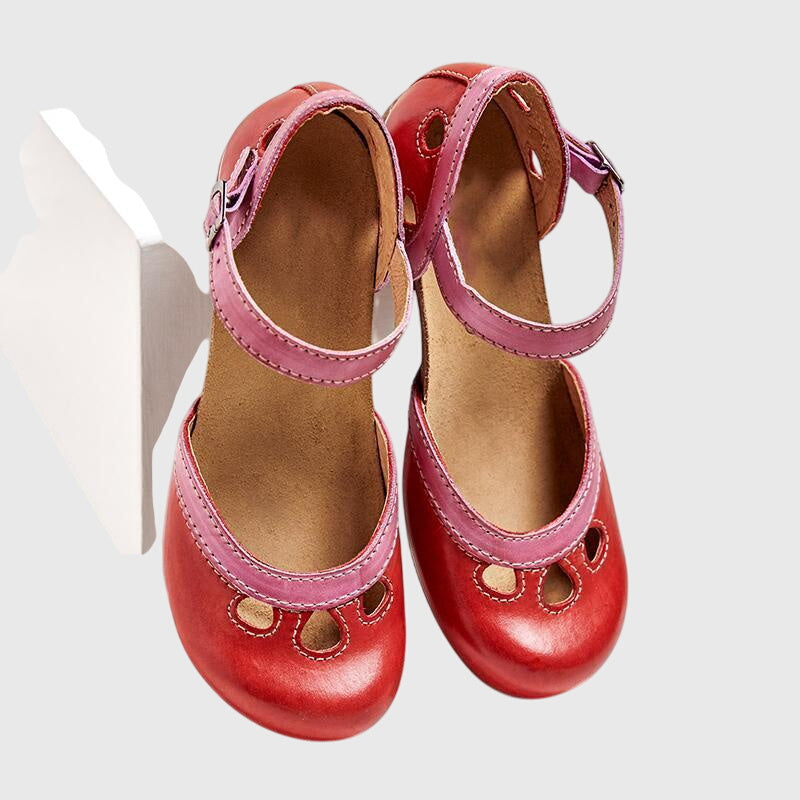 ALICE - Orthopedic sandals with low heels