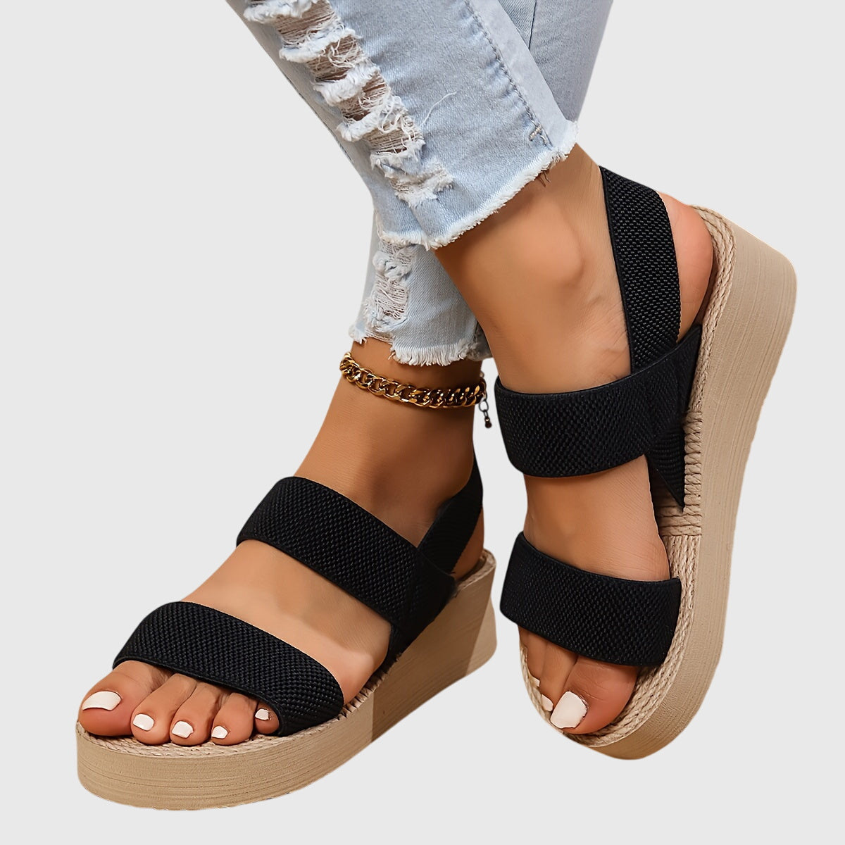 Bethy - Stylish Wedge Sandals
