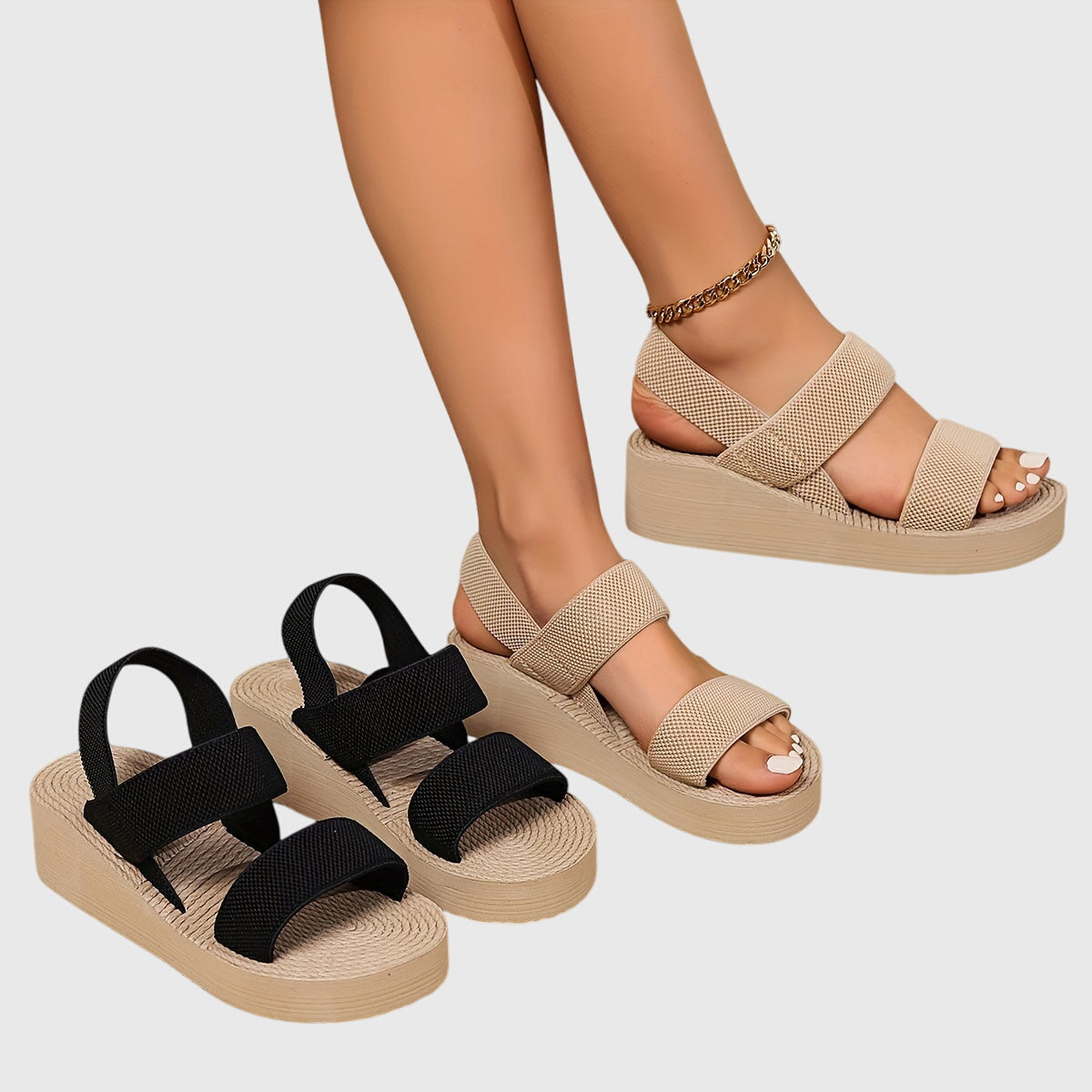 Bethy - Stylish Wedge Sandals