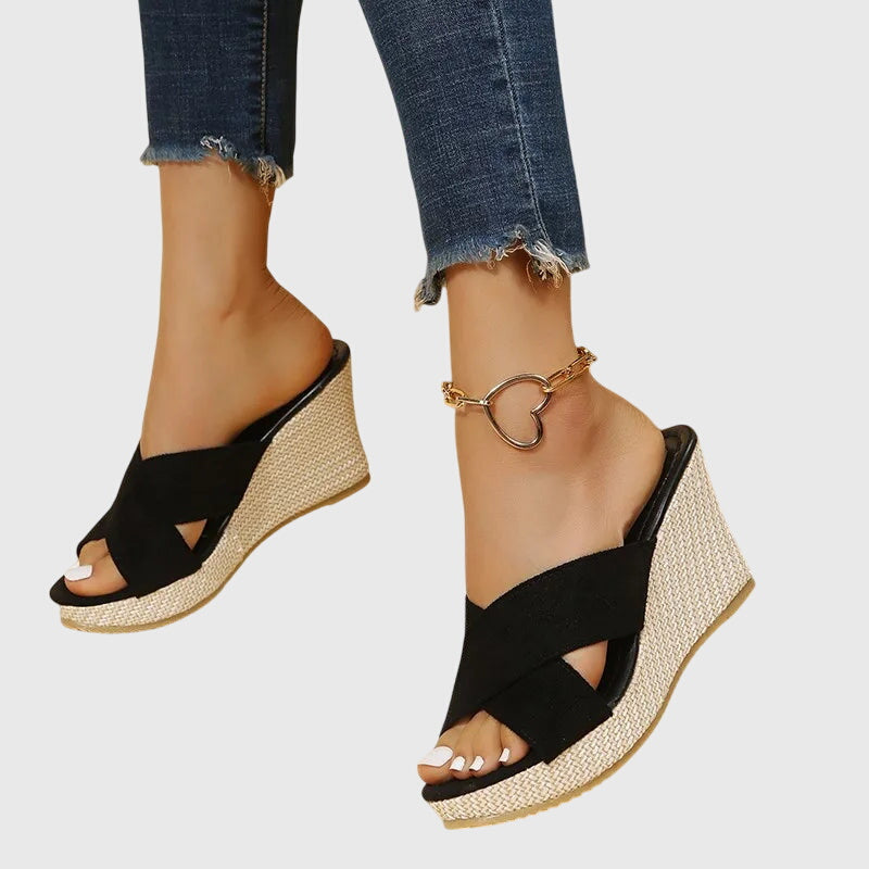 Jevie - Chic Wedge Sandals