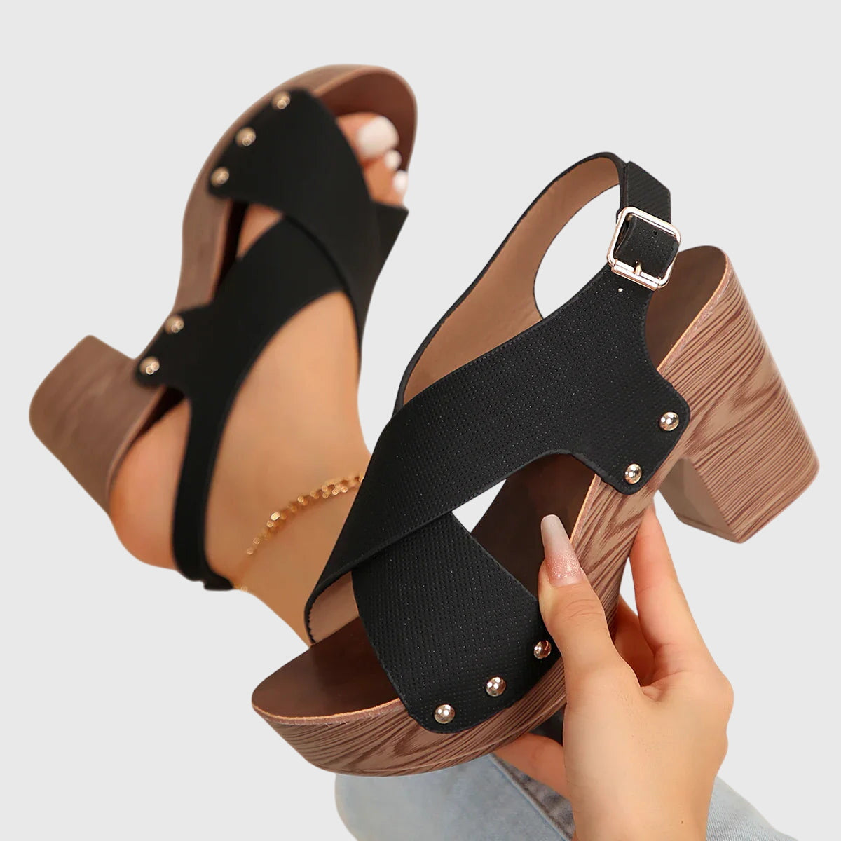 Shery™ - Platform Heel Sandals
