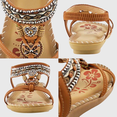 Havana - Sandals with Elastic Band & Soft Platform