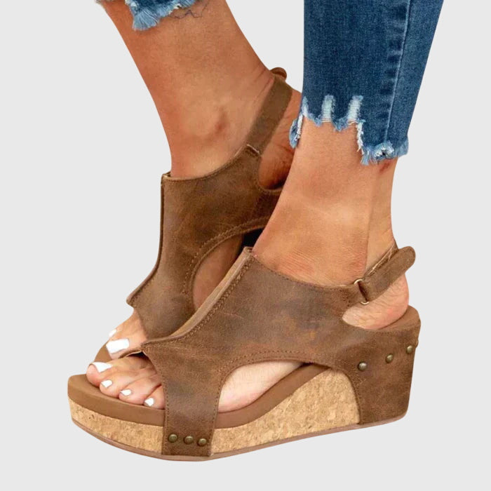 Madeline - Stylish Wedge Sandals