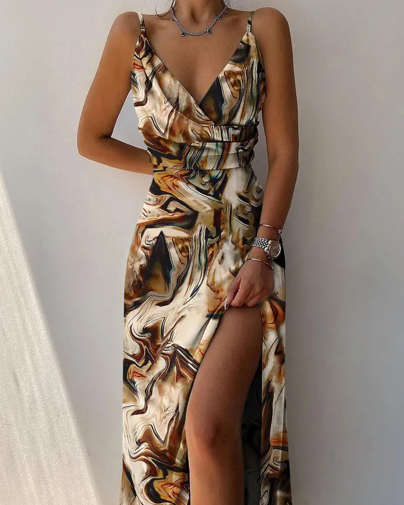 MFLLondon™ | Long Wavy Dress