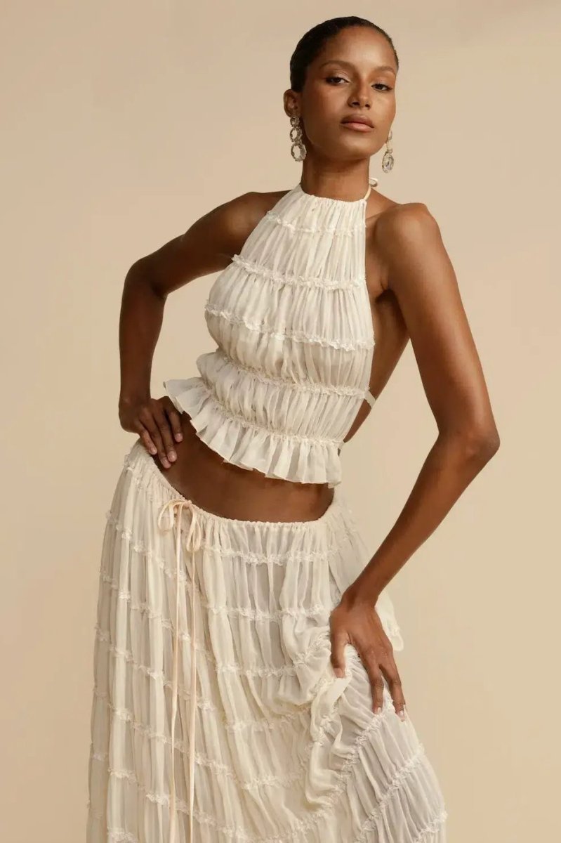 MFLLondon™ | Ethereal Elegance Pleated Set