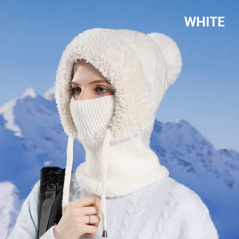 Convertible Balaclava - Windproof Fleece Protection for Skiing & Outdoor Adventures