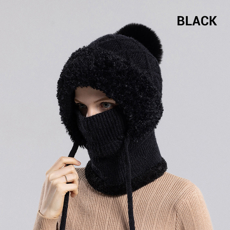 Convertible Balaclava - Windproof Fleece Protection for Skiing & Outdoor Adventures