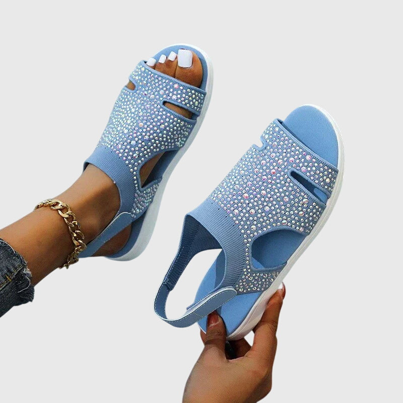 Narcy™ - Sparkling Slip-On Sandals