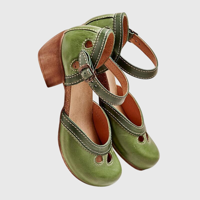 ALICE - Orthopedic sandals with low heels